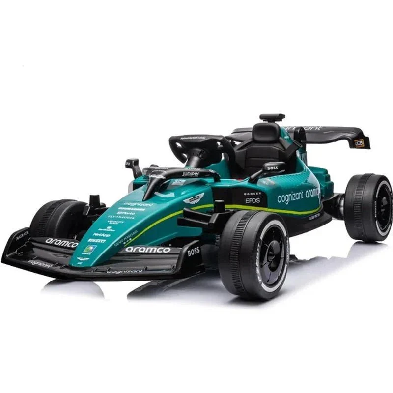 Aston Martin F1 Go Kart Rideon Car Green JE1599