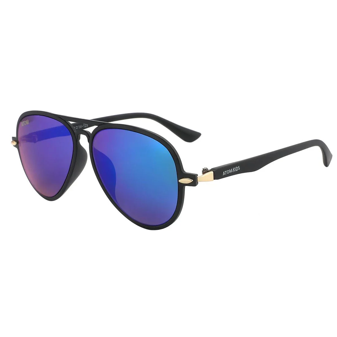 Atom Kid Sunglasses Black/Green AK3-2