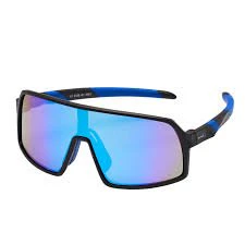 Atom Kids Polarized Sports Sunglasses 100% UV 400 Protection - Black & Blue AK14-1 - Image 3