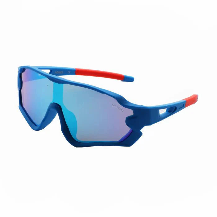 Atom Kids Polarized Sports Sunglasses 100% UV 400 Protection - Blue & Red AK15-1