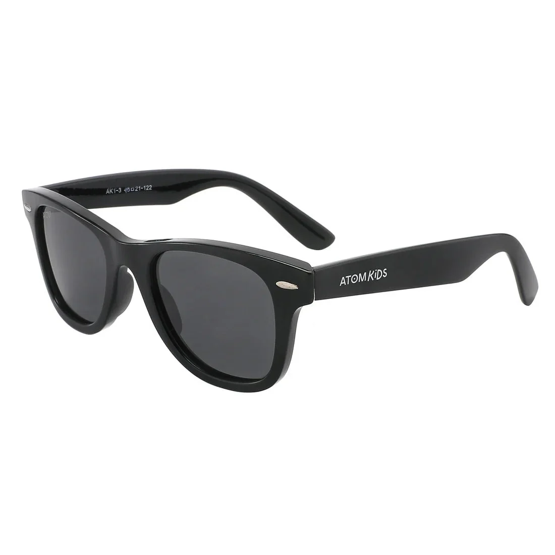 Atom Kids Sunglasses Polarized Black AK1-4