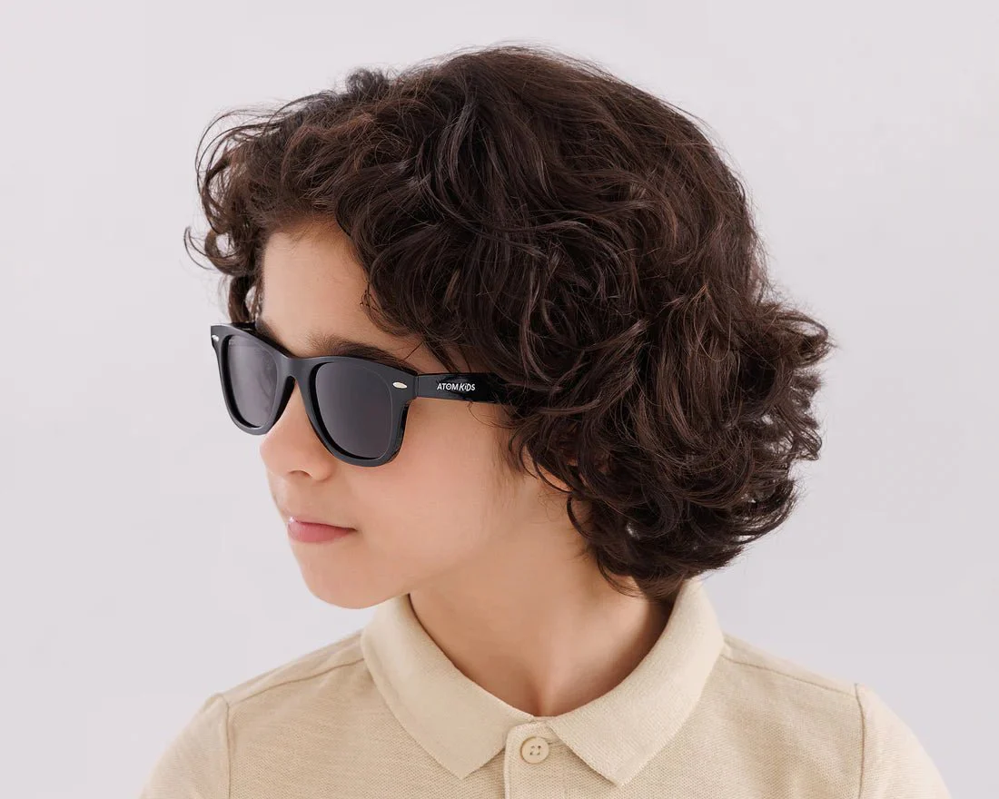 Atom Kids Sunglasses Polarized Black AK1-4 - Image 8