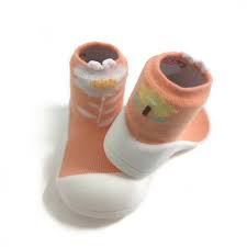 Attipas Baby Shoes Flower Peach M 905468
