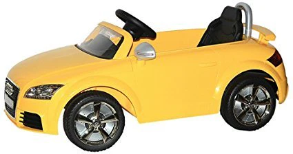 Audi TT Electric Ride On Yellow 676R - Image 2