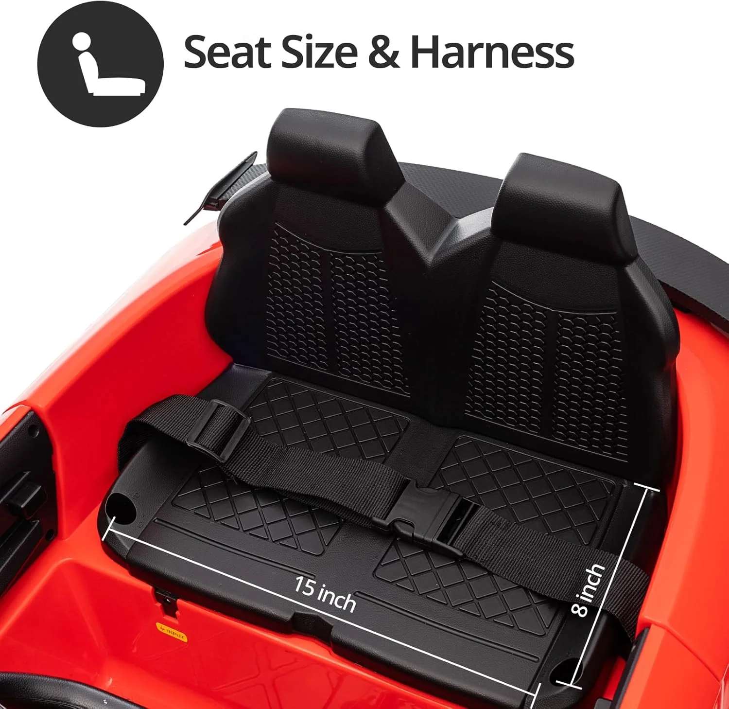 Licensed Audi TT RS Roadster 12V Electric Ride-On Car for Kids – Red - Image 4