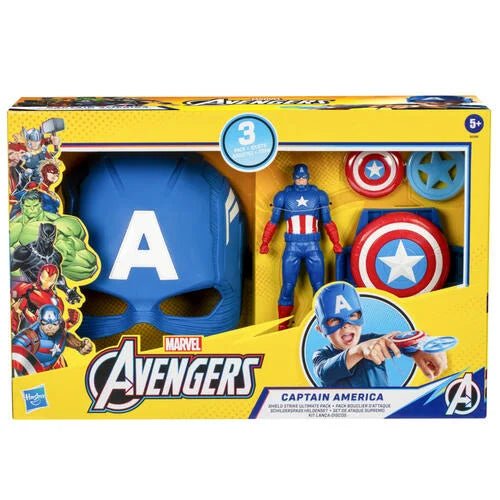 Avengers Cap Am Shield Strike Ultimate Pack G0399