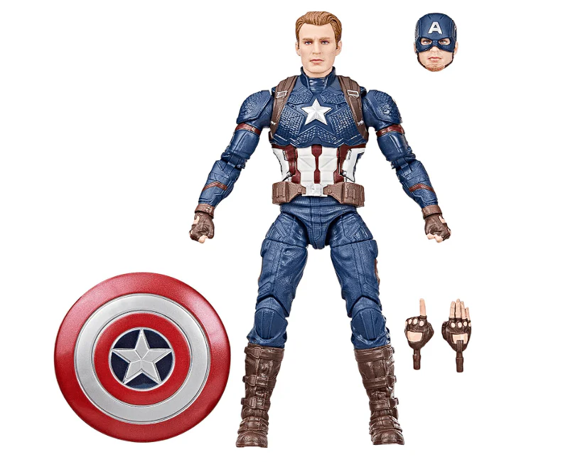 Avengers Endgame Marvel Legends Captain America Action Figure G0607 - Image 2