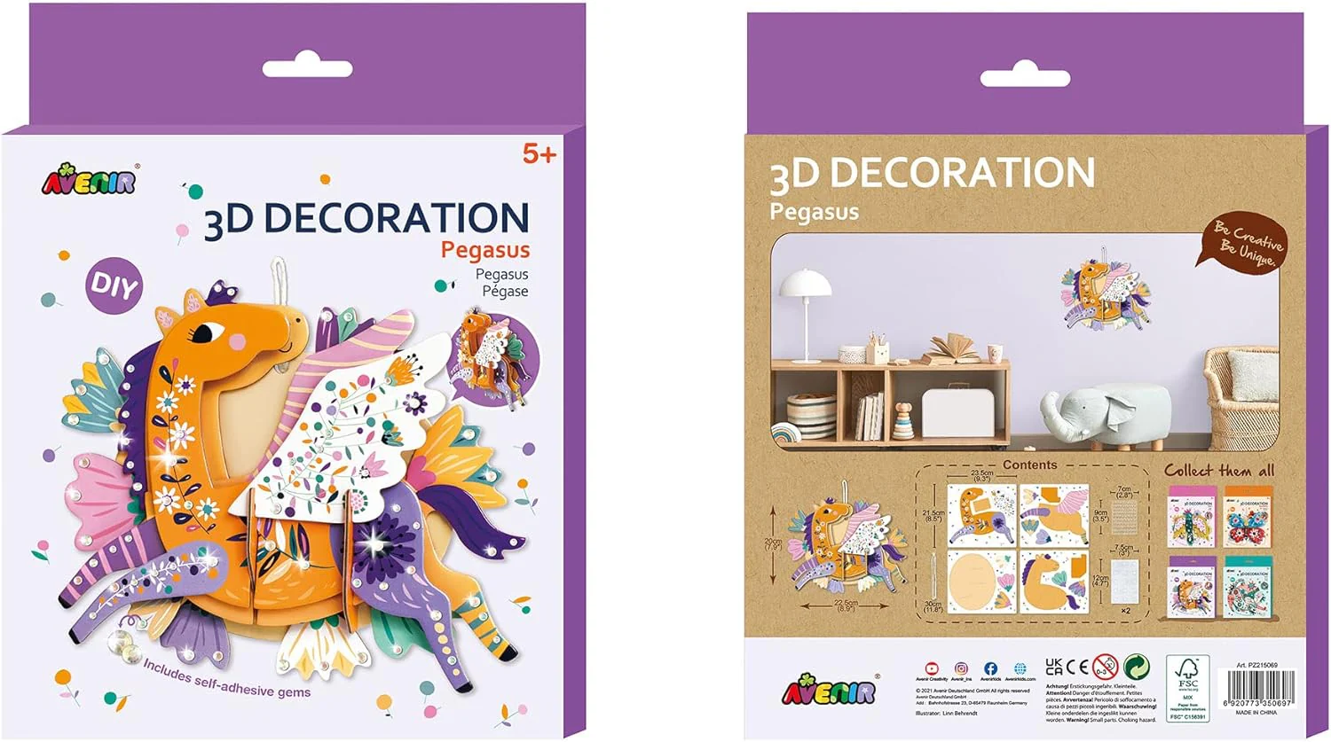 Avenir 3D Decoration - Pegasus AVPZ215069 - Image 5