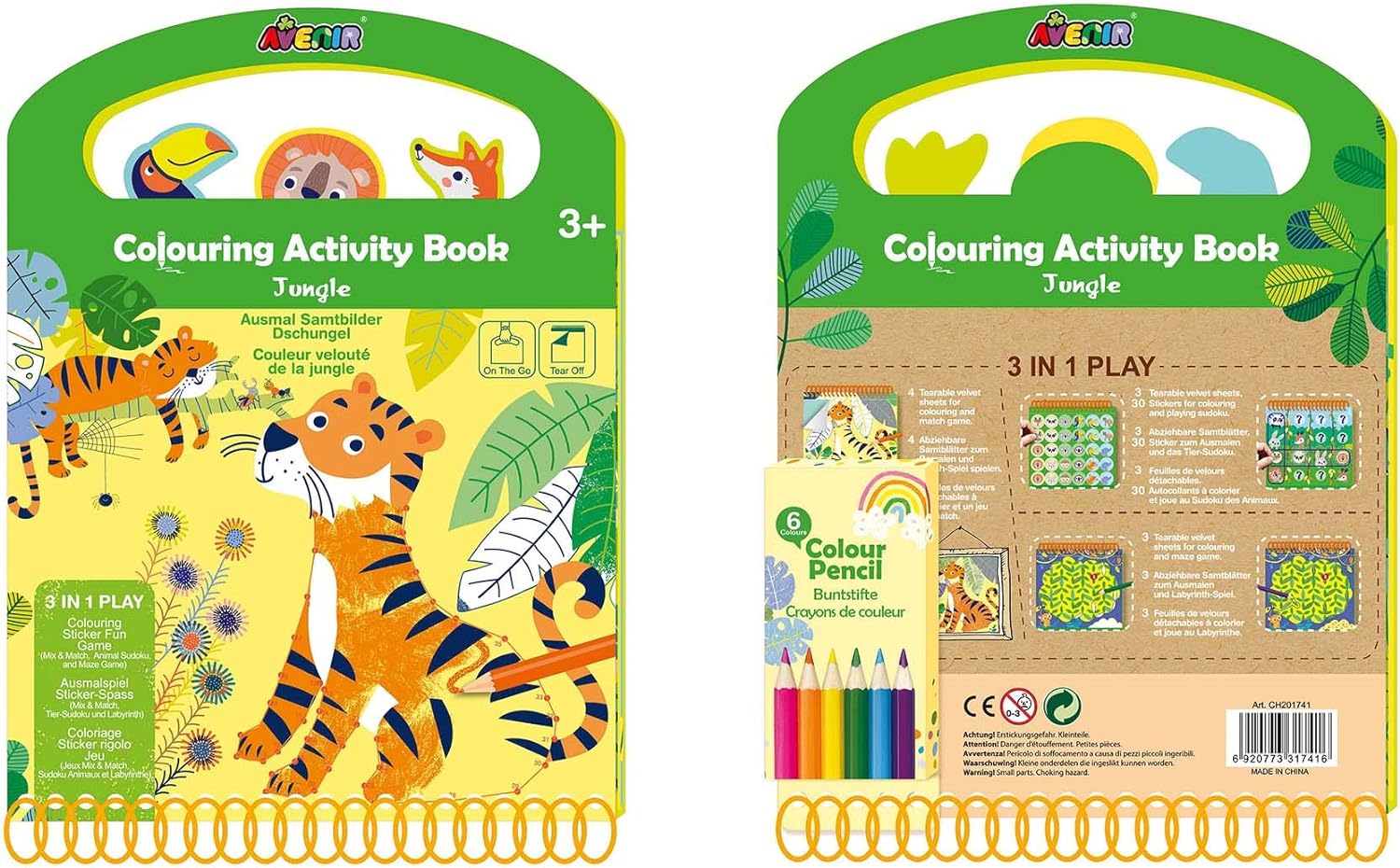 Avenir Activity book Jungle AVCH201741 - Image 2