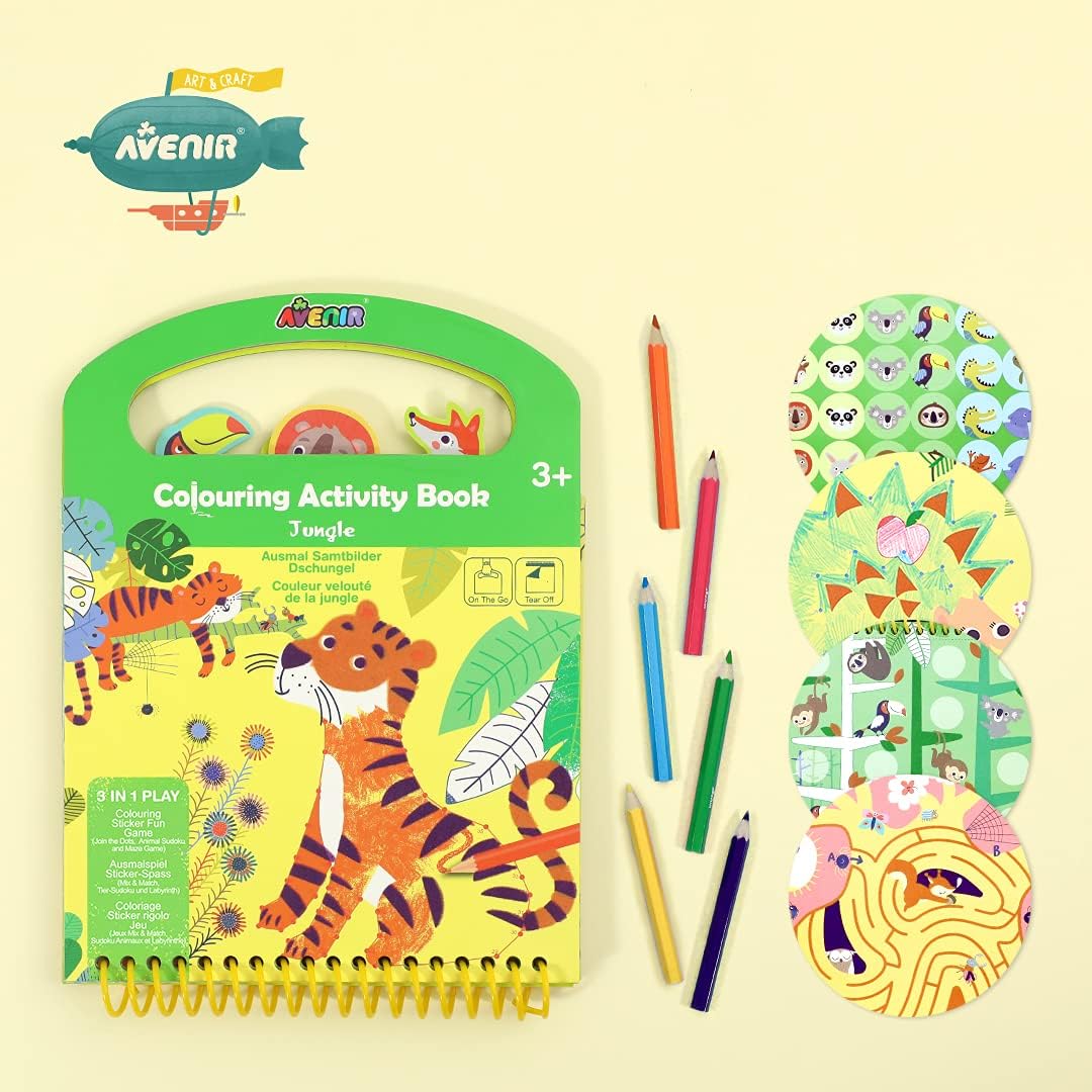 Avenir Activity book Jungle AVCH201741 - Image 5