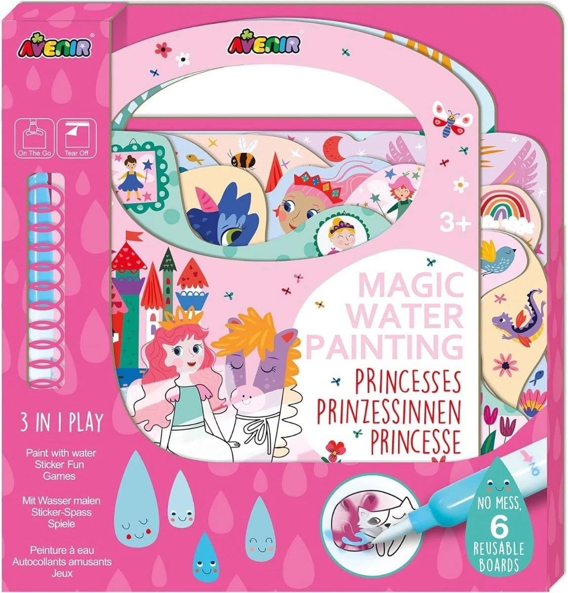 Avenir Magic Water Painting Princesses AVCH221777 - Image 8