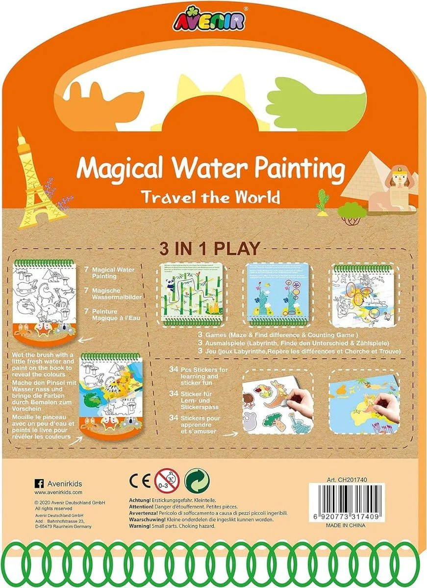 Avenir Magical Water Painting Travel the World AVCH201740 - Image 2