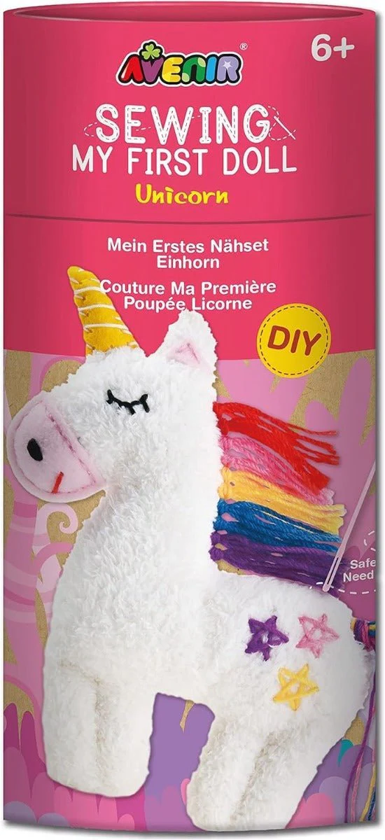 Avenir My First Sewing Doll - Unicorn AVCH1620