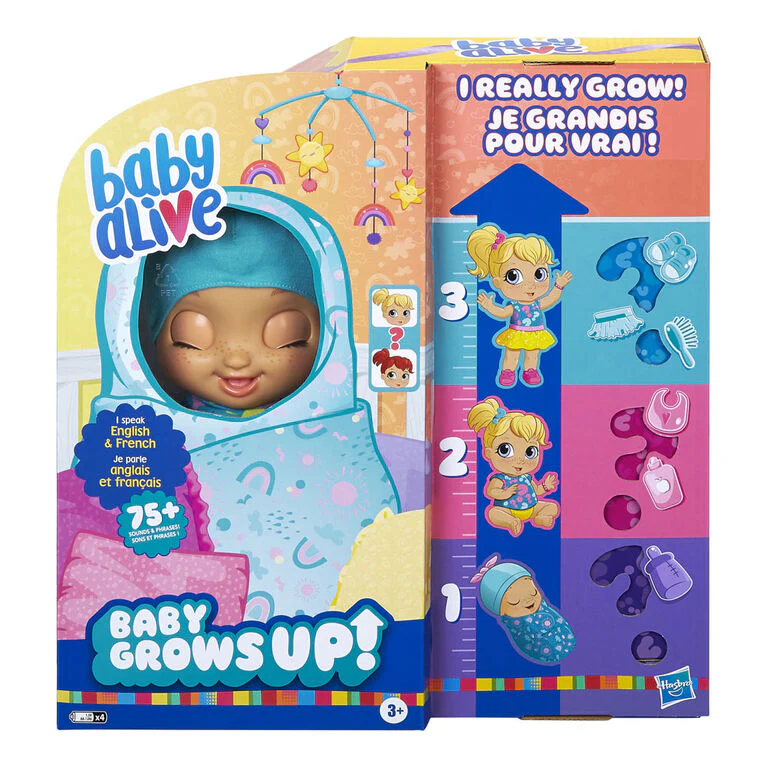 Baby Alive Baby Grows Up Doll Toy E8199