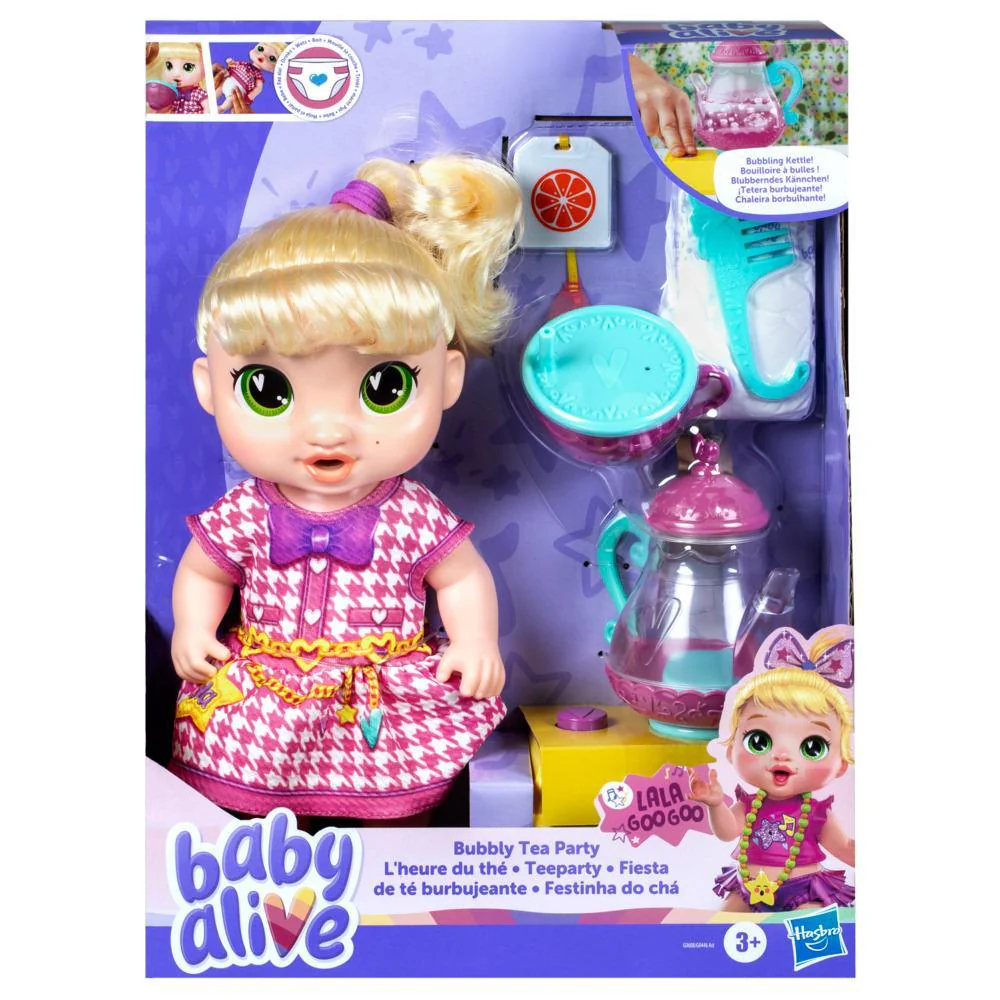 Baby Alive Bubbly Tea Party Lala Doll G0608