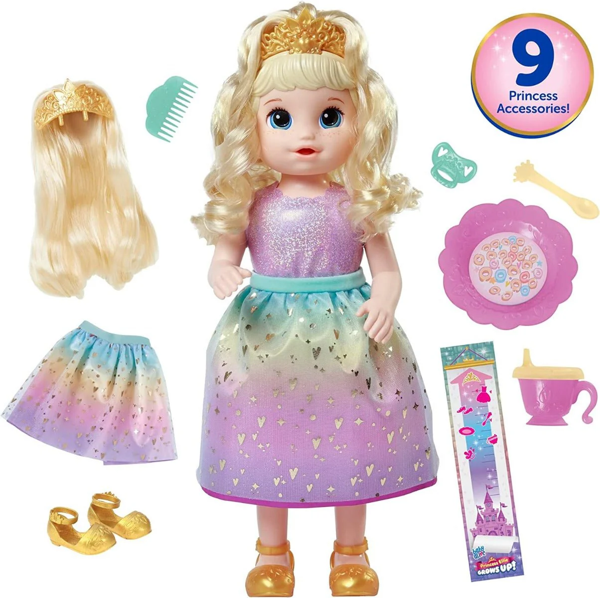 Baby Alive Princess Ellie Grows Up Doll F5236 - Image 2
