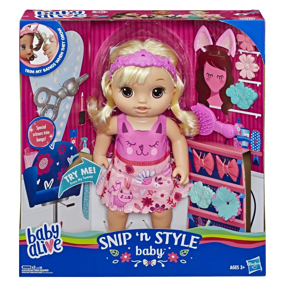 Baby Alive Snip N Style Baby Blond Hair E5241 - Image 2
