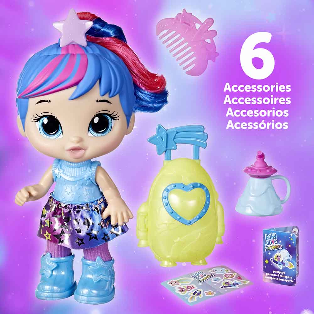 Baby Alive Star Besties Stellar Skylar Baby Doll F7359 - Image 7