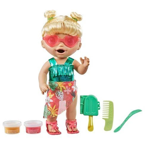 Baby Alive Sunshine Snacks Blonde Hair F1680