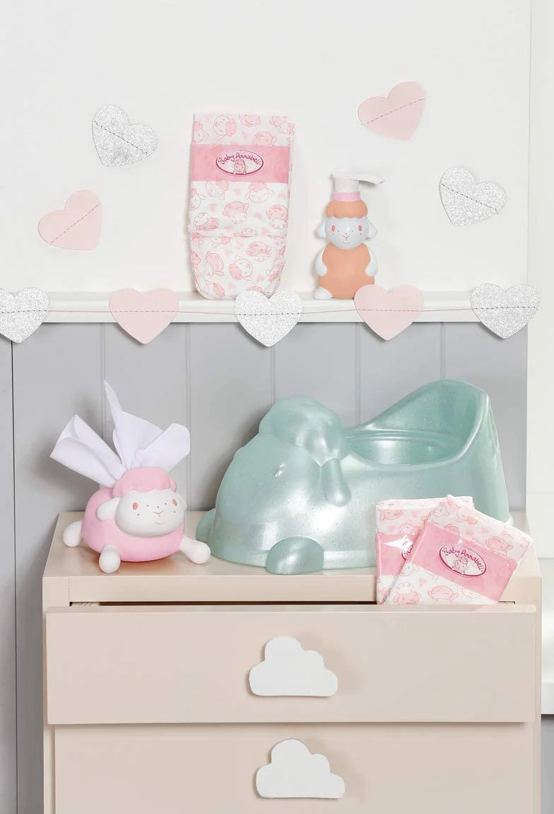 Baby Annabell Baby Care Potty & Nappies 6pcs ZPF-703298 - Image 4