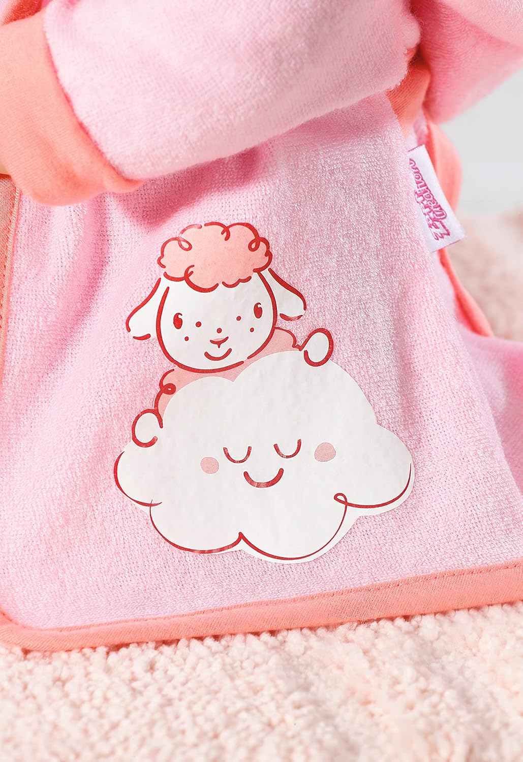 Baby Annabell Deluxe Bathtime Bath Robe Outfit Set 43cm ZPF-703281 - Image 3