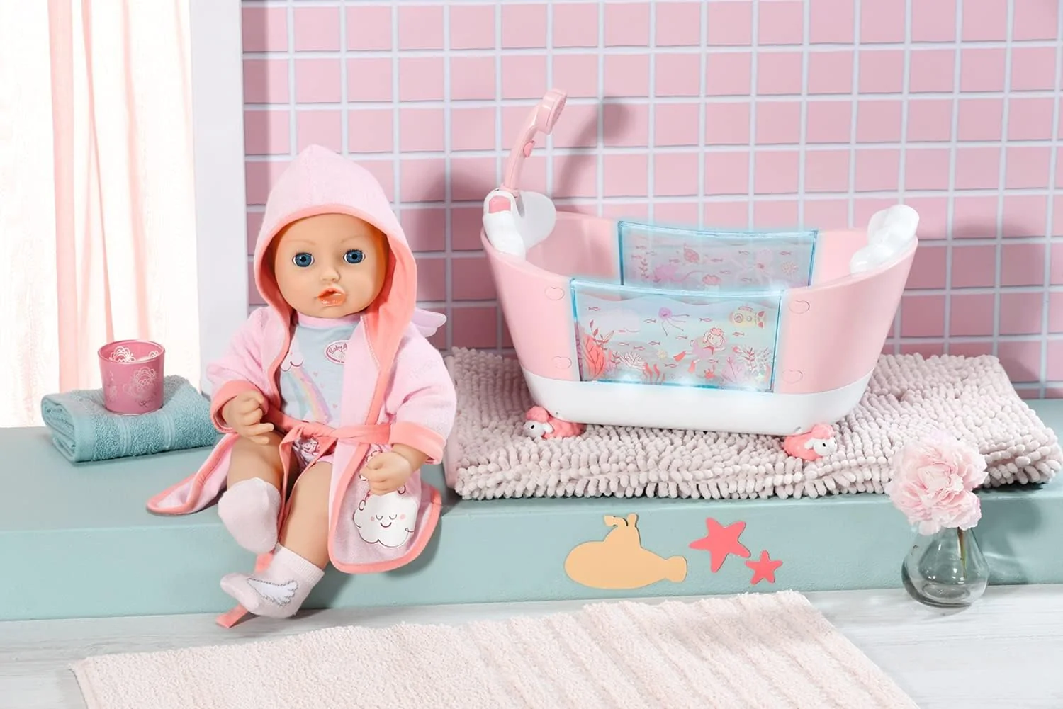 Baby Annabell Let's Play Bath Time Doll's Bathtub ZPF-703243 - Image 3