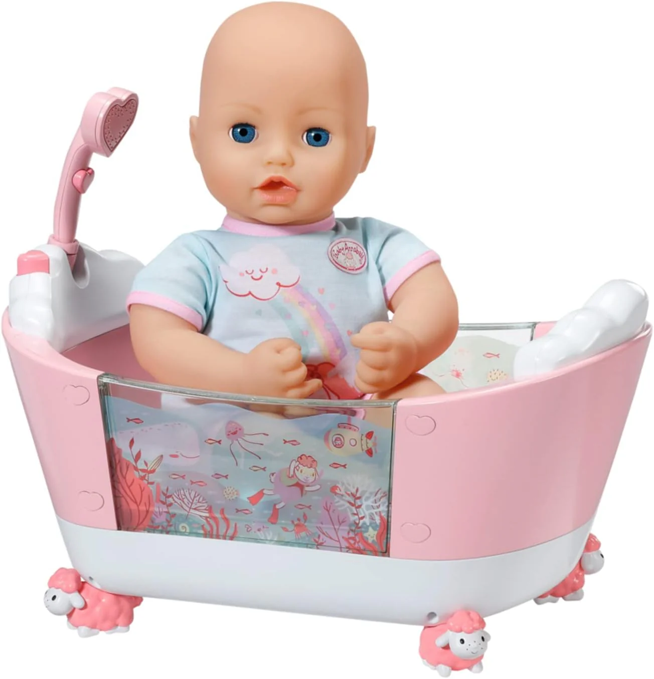 Baby Annabell Let's Play Bath Time Doll's Bathtub ZPF-703243 - Image 6