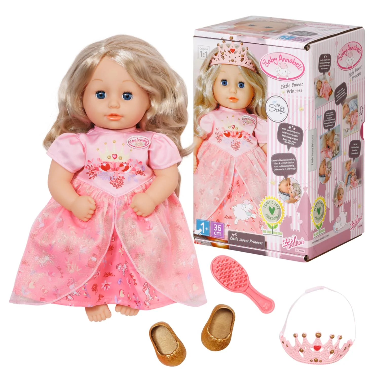 Baby Annabell Little Sweet Princess 36 cm Doll ZPF-703984