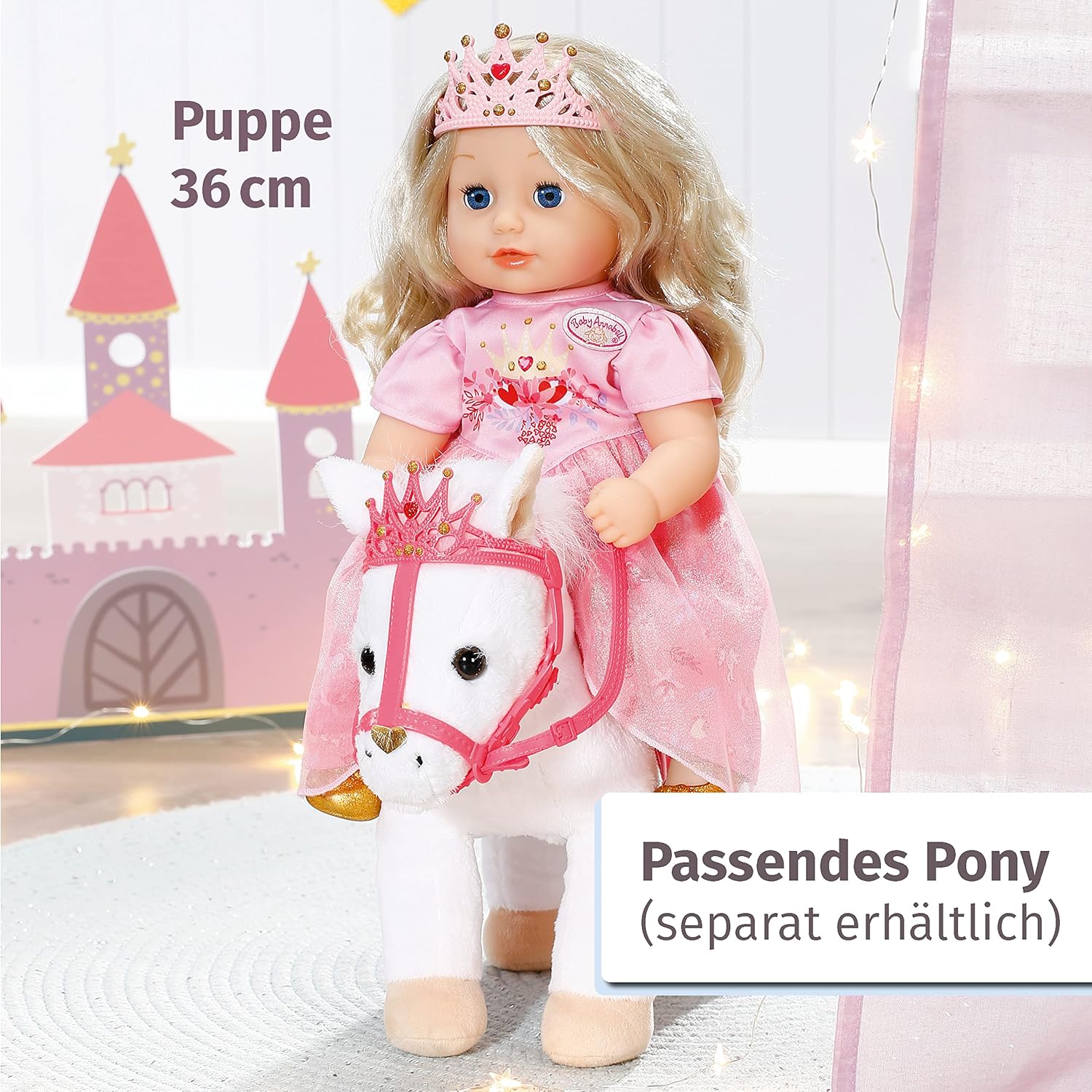 Baby Annabell Little Sweet Princess 36 cm Doll ZPF-703984 - Image 6