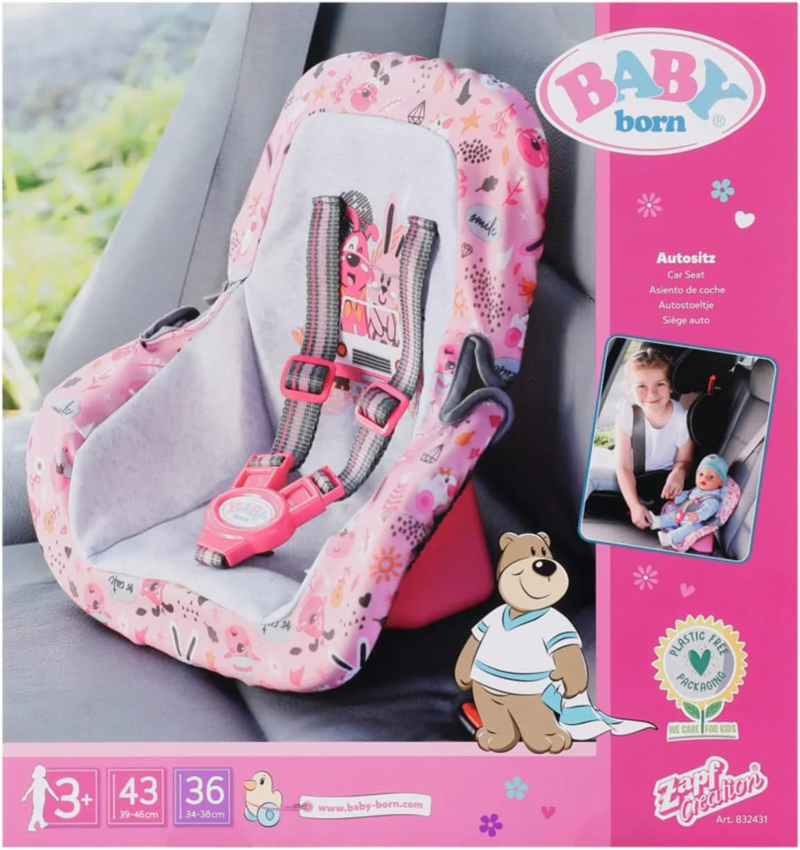 Baby Born Car Seat ZPF-832431 - Image 11