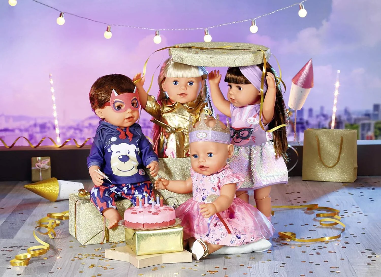Baby Born Deluxe Birthday Set 43cm ZPF-830789 - Image 7