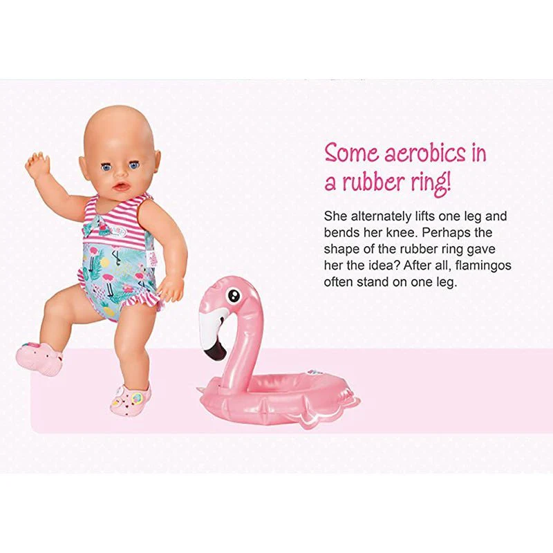 Baby Born Holiday Swim Fun Set 43cm - Image 4