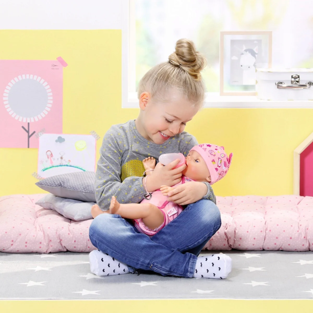 Baby Born Soft Touch Girl Doll With Blue Eyes - Image 4