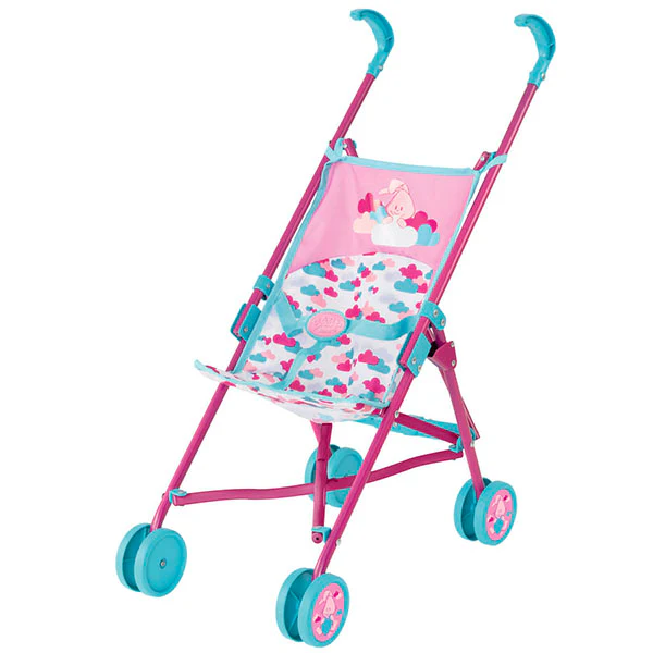 Baby Born Stroller Folding Dolls Pushchair Pink Blue 1423489
