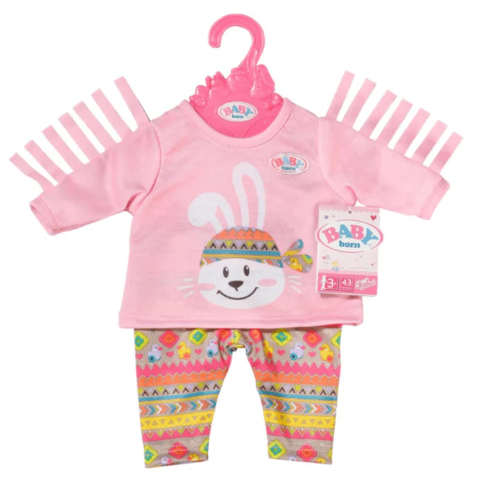 Baby Born Trendy Rabbit Pullover Outfit 43cm 830178 - Image 2