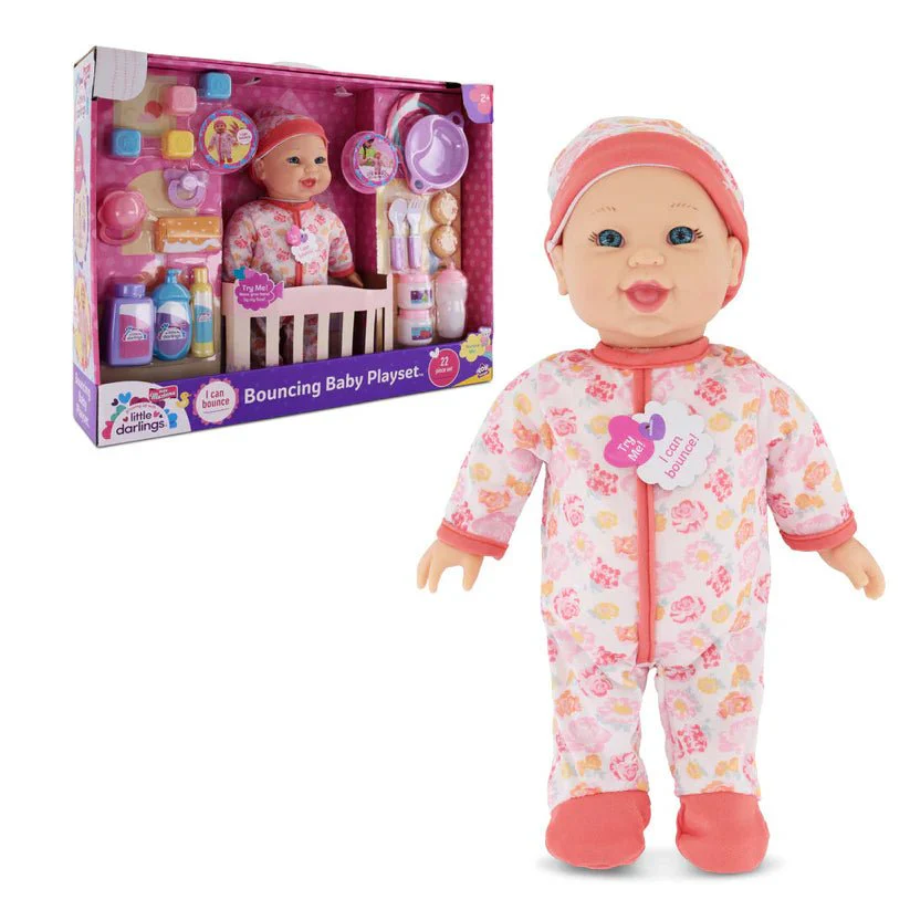Baby Maziuna Bouncing Baby Playset 12-Inch BM4241 - Image 4