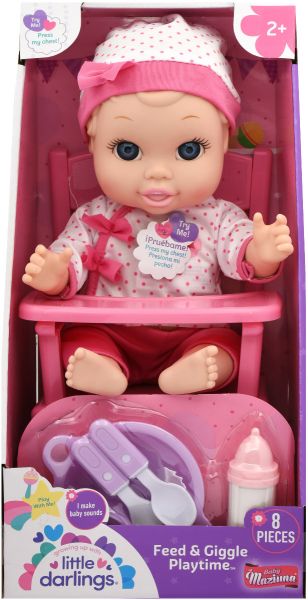 Baby Maziuna Feed & Giggle Playtime 12inch BM3920