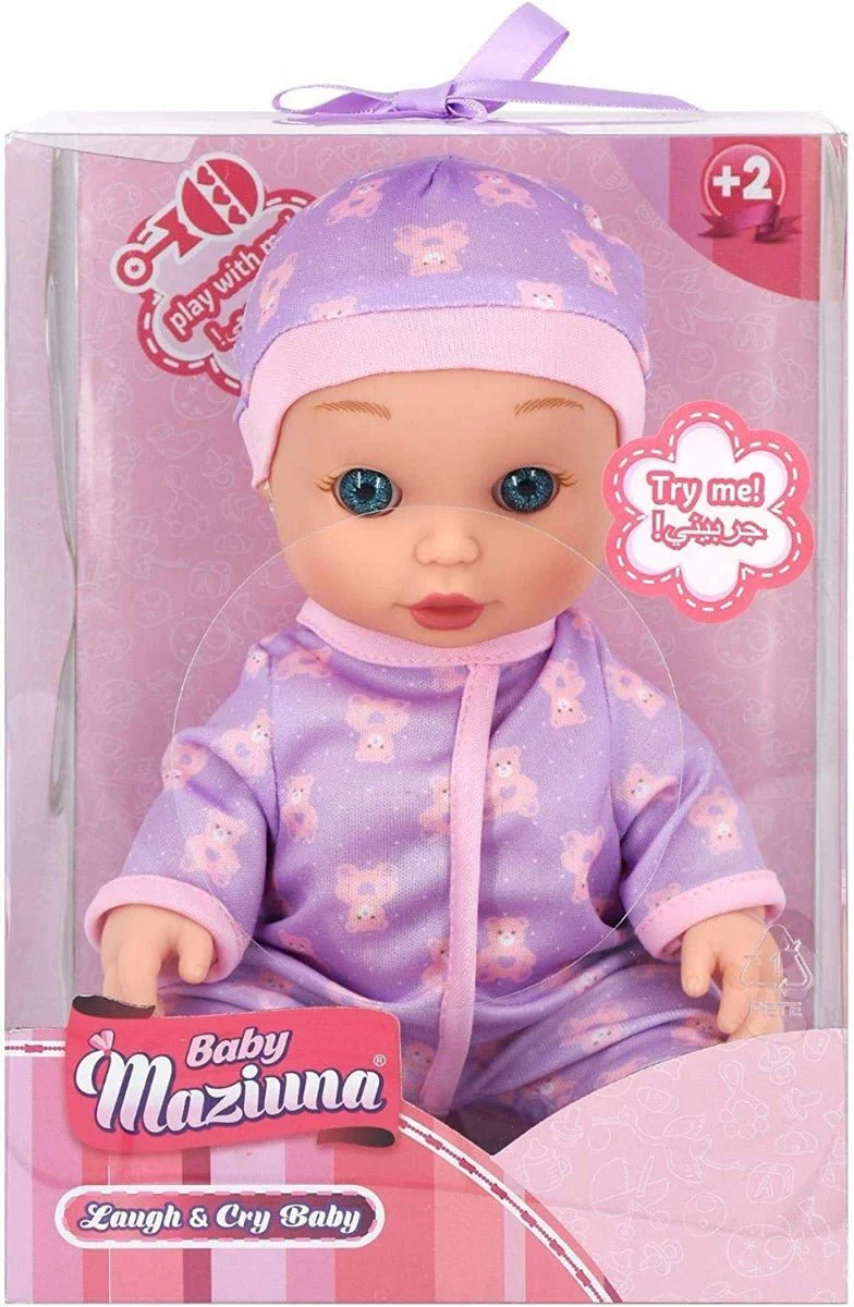 Baby Maziuna Laugh and Cry Baby BM3450