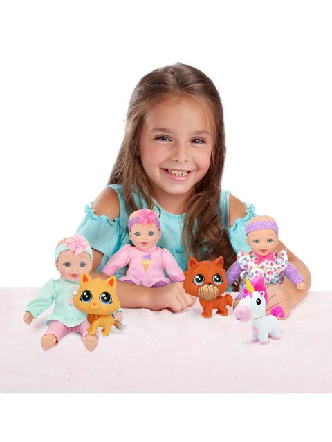 Baby Maziuna Little Sweeties With Pets BM3268 - Image 2