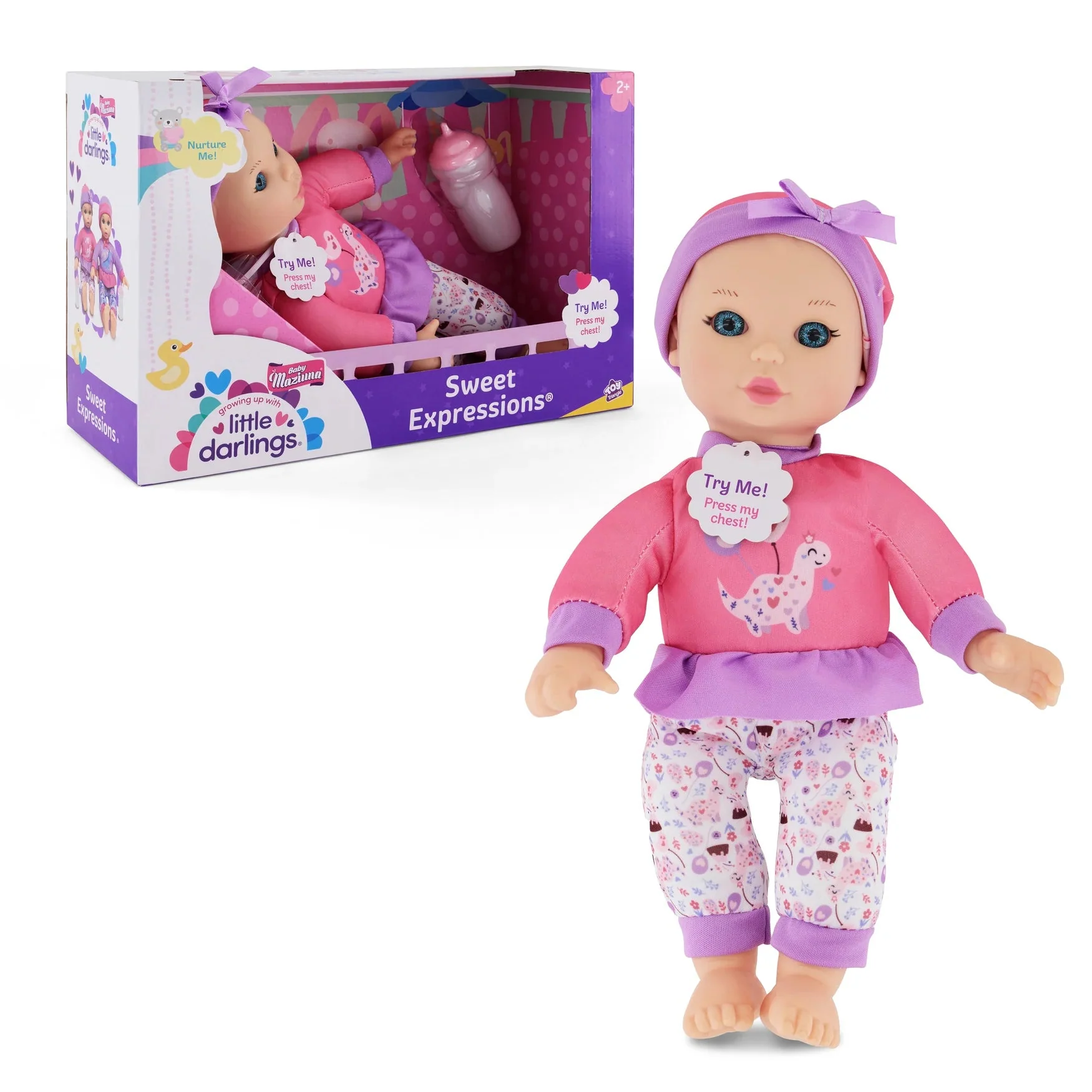 Baby Maziuna Sweet Expressions 11-Inch Asstd. BM5715 - Image 2