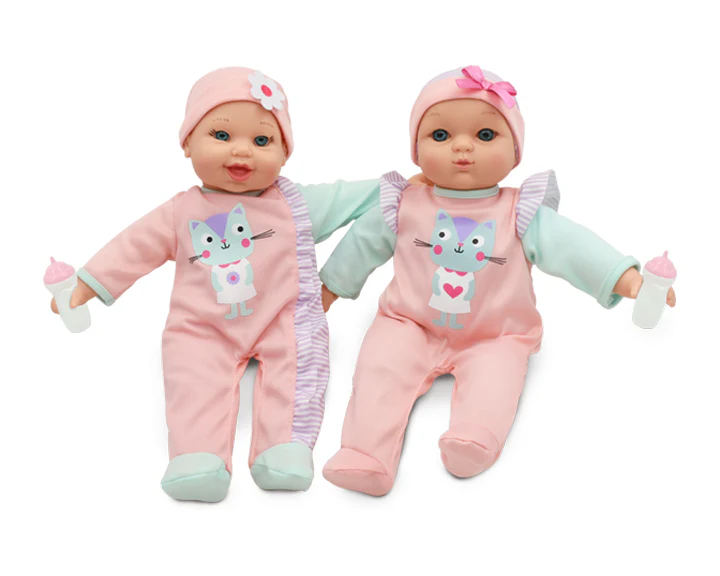 Baby Maziuna Talking Twin Dolls BM5601
