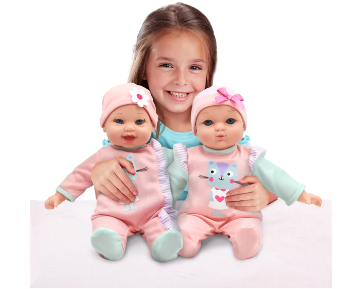 Baby Maziuna Talking Twin Dolls BM5601 - Image 2