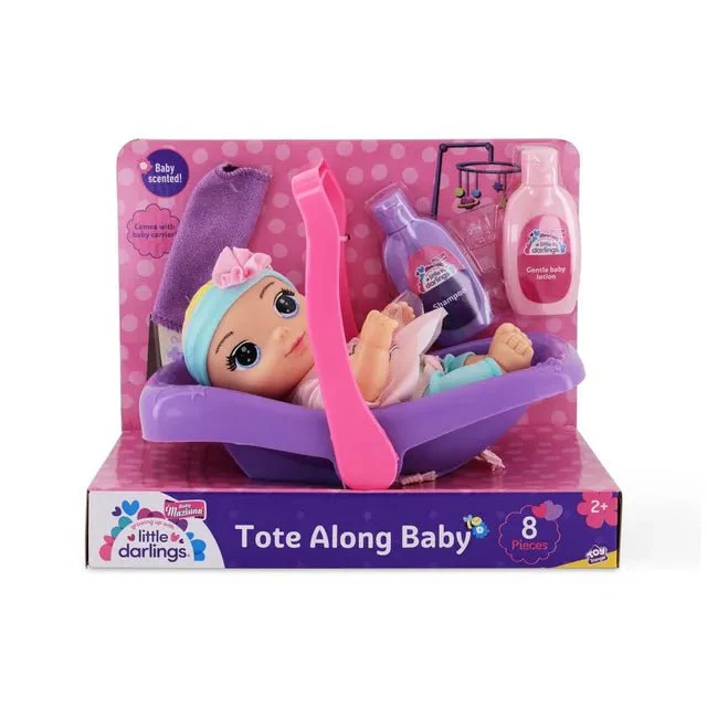 Baby Maziuna Tote Along Baby 8-Inch BM5826 - Image 4