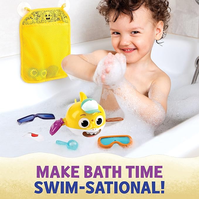 Baby Shark's Big Show! Mix and Match Bath Swimmer 61576 - Image 5
