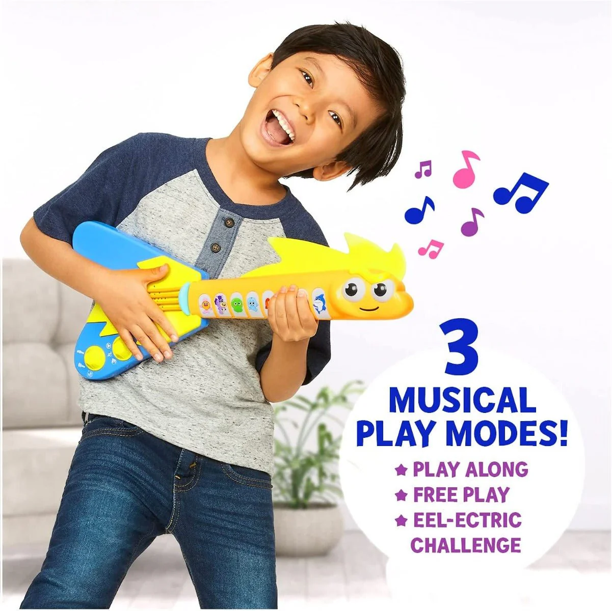 Baby Shark's Big Show Electric Guitar 61334 - Image 3
