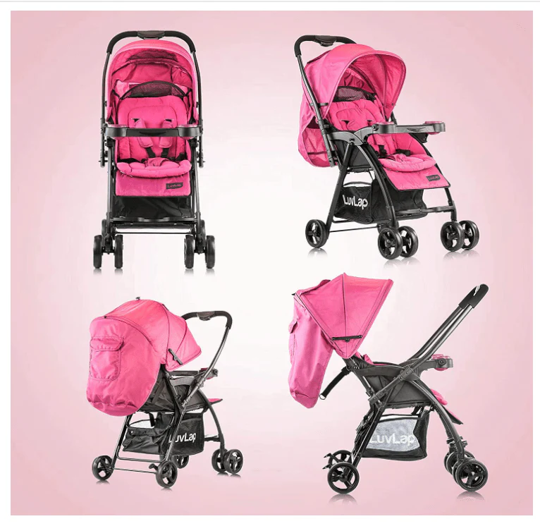 Baby Stroller Purple - Image 4