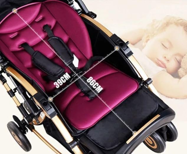 Baby Stroller Purple A1/S3806 - Image 2