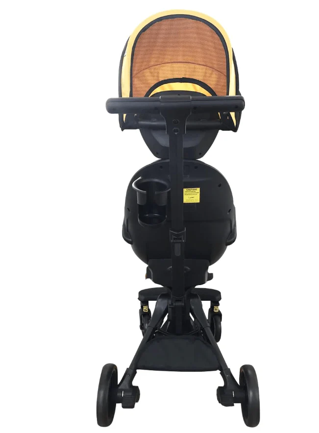Baby Stroller Yellow LB-919 - Image 2