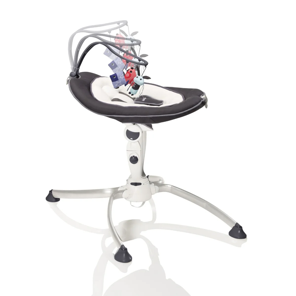 Babymoov Swoon Up Zinc Baby Bouncer Height Adjustable A012423 - Image 4