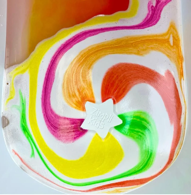 Baff Bomb White Moon Rainbow Effect 6529 - Image 4